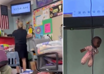 Professora na Flórida é demitida após vídeo mostrar uso de boneca negra em atividade considerada racista por alunos e autoridades escolares.