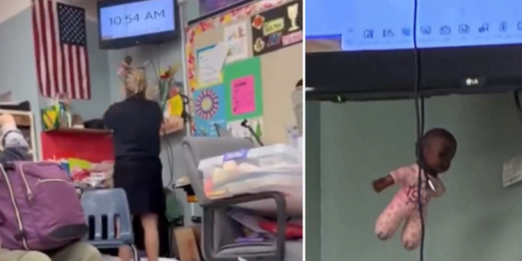 Professora na Flórida é demitida após vídeo mostrar uso de boneca negra em atividade considerada racista por alunos e autoridades escolares.