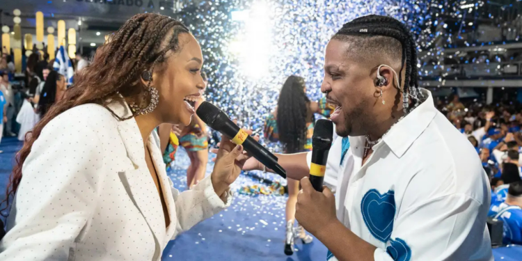 Jéssica Martin recebe Prêmio Dandara na Alerj por trajetória no samba e protagonismo no Carnaval do Rio.