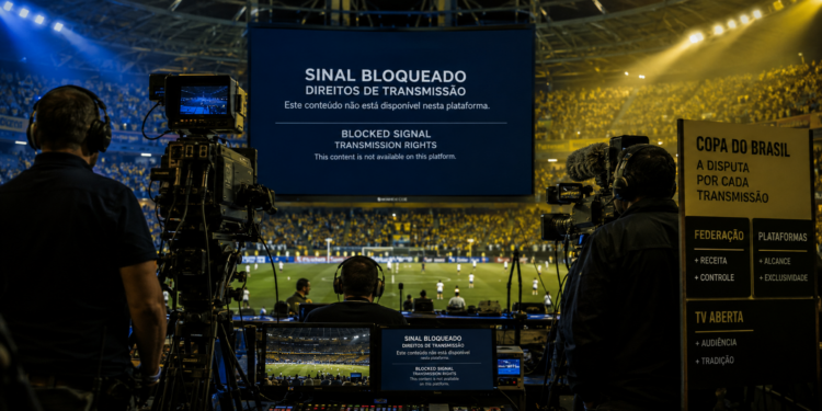 CazéTV fica fora da disputa pela Copa do Brasil 2027–2030 enquanto enfrenta questionamentos sobre anúncios de bets.