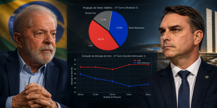 Lula lidera, mas a eleição de 2026 ainda mora no território da rejeição