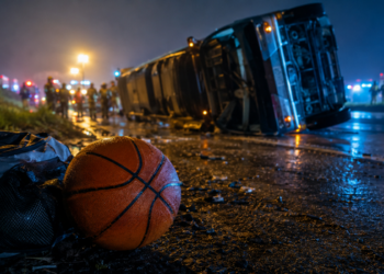 Ônibus com delegação de basquete capotou na CE-187, em Tauá, deixando sete mortos e cerca de 30 feridos.