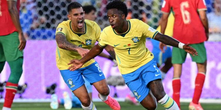 Brasil estreia com empate por 1 a 1 diante do Marrocos na Copa do Mundo de 2026. Vinicius Júnior marca, evita derrota e mantém viva a busca da Seleção pelo hexacampeonato.