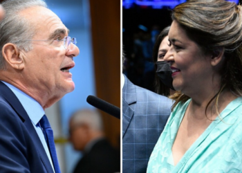 Renan Calheiros apresentou queixa-crime ao STF contra Eudócia Caldas após ser chamado de “o homem mais corrupto do Brasil” em sessão no Senado. Caso expõe disputa política em Alagoas.
