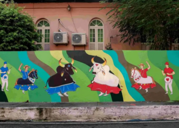Parintins expande projeto de arte urbana com 12 novos murais para o Festival Folclórico de 2026. Iniciativa valoriza artistas locais e fortalece o turismo cultural no Amazonas.