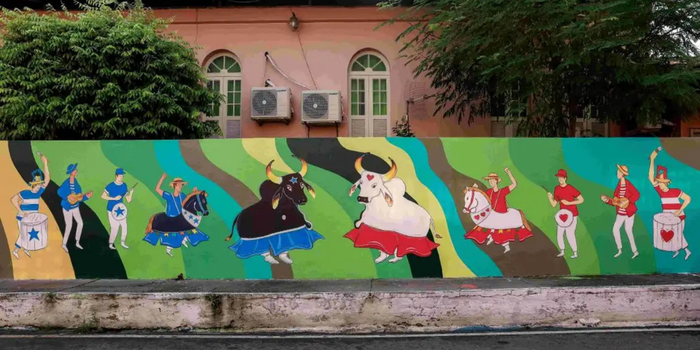 Parintins expande projeto de arte urbana com 12 novos murais para o Festival Folclórico de 2026. Iniciativa valoriza artistas locais e fortalece o turismo cultural no Amazonas.