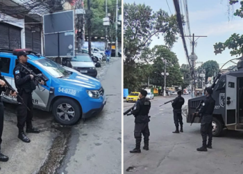 Conflito entre milicianos e traficantes do Comando Vermelho provoca tiroteios em Rio das Pedras, altera linhas de ônibus e afeta o trânsito na Zona Oeste do Rio.
