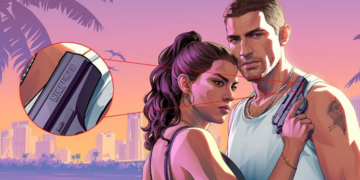 Imagem oficial de GTA VI divulgada pela Rockstar Games mostra arma com a inscrição "Made in Brazil", alimentando teorias dos fãs sobre uma referência ao Brasil.