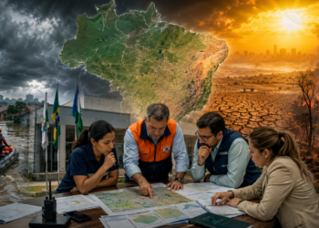 Guia orienta prefeituras a preparar abrigos, alertas e planos de emergência diante dos riscos provocados pelo fortalecimento do El Niño no Brasil.