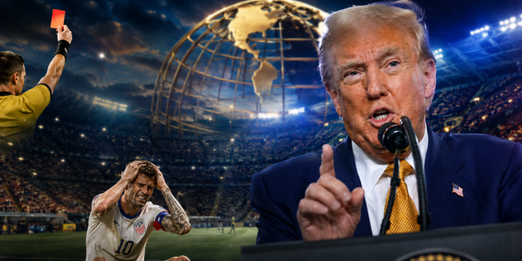 Trump admitiu ter pedido à Fifa a revisão do cartão vermelho de Balogun na Copa de 2026. Caso gerou críticas, pressão sobre a entidade e debate sobre política no futebol.