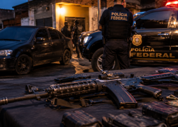 Polícia Federal prende Márcio Canella em flagrante após encontrar fuzil em veículo durante nova fase da Operação Unha e Carne no Rio.