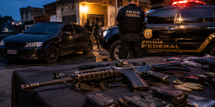 Polícia Federal prende Márcio Canella em flagrante após encontrar fuzil em veículo durante nova fase da Operação Unha e Carne no Rio.