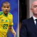 Jayden Adams, jogador do Mamelodi Sundowns e da seleção sul-africana, morreu aos 25 anos. FIFA e entidades do futebol lamentaram a perda.