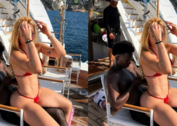 Foto de Virginia Fonseca sentada no colo de Vini Jr. durante passeio na Itália reacende rumores de possível reconciliação entre os dois.