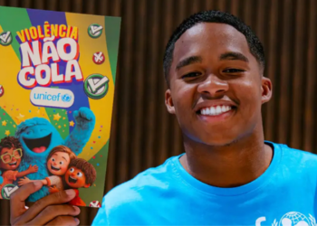 Endrick foi nomeado embaixador do Unicef no Brasil e usará sua visibilidade para apoiar ações em defesa da infância e da adolescência.