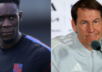 Folarin Balogun procurou Rudi Garcia após polêmica envolvendo sua liberação pela FIFA para atuar contra a Bélgica nas oitavas da Copa do Mundo.