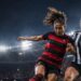 Flamengo enfrenta o Atlético-MG neste sábado (22), às 18h, no Luso-Brasileiro, e busca confirmar vaga nas quartas de final do Brasileirão Feminino A1.