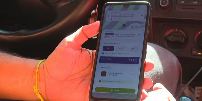 Rio Rotativo Digital chega a mais de 1,7 mil vagas nas orlas da Zona Sul do Rio nesta segunda-feira (10), com pagamento pelo aplicativo Jaé.