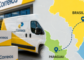 Correios iniciam entrega no Brasil de compras feitas online em lojas de Ciudad del Este, no Paraguai, por meio do serviço Correios Packet.