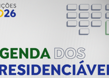 Confira a agenda dos candidatos à Presidência neste fim de semana, com atos de campanha, caminhadas, lançamentos e o primeiro debate de 2026.