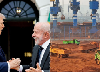 Brasil pode ganhar importância na cadeia global de terras raras, enquanto Estados Unidos buscam reduzir a dependência da China na produção e no processamento desses minerais.