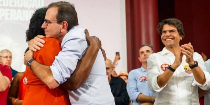 Federação Brasil da Esperança oficializa candidaturas no Rio e confirma aliança com Eduardo Paes, Benedita da Silva e Pedro Paulo para as eleições.