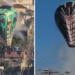 Balão cai em área residencial do Engenho de Dentro, no Rio, e assusta moradores. Outro artefato foi visto perto do Galeão e provocou arremetida de avião.
