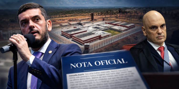Rodrigo Bacellar em Mossoró: a Constituição não para na porta do presídio; esposa denuncia condições de desumanas