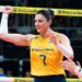 Seleção brasileira feminina comemora o título do Campeonato Sul-Americano de 2026 e a classificação para os Jogos Olímpicos de Los Angeles 2028, no Maracanãzinho.