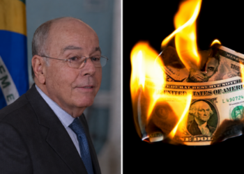Mauro Vieira afirma que BRICS não pretende substituir o dólar nem criar moeda única e defende sistemas de pagamento mais rápidos e baratos entre os países.