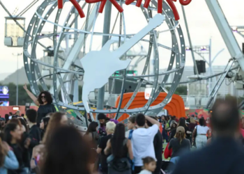 Rock in Rio 2026 terá esquema especial de transporte e segurança no Rio, com trens, metrô, BRT e mais de 7,5 mil agentes durante o festival.