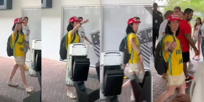 Mulher é denunciada após fazer gesto semelhante à saudação nazista no Colégio Santo Inácio, em Botafogo, durante o segundo turno das eleições de 2026.